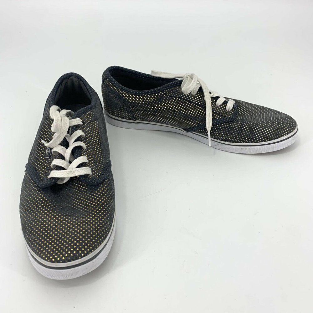 Vans gray with gold dots Ultra Cush sneakers